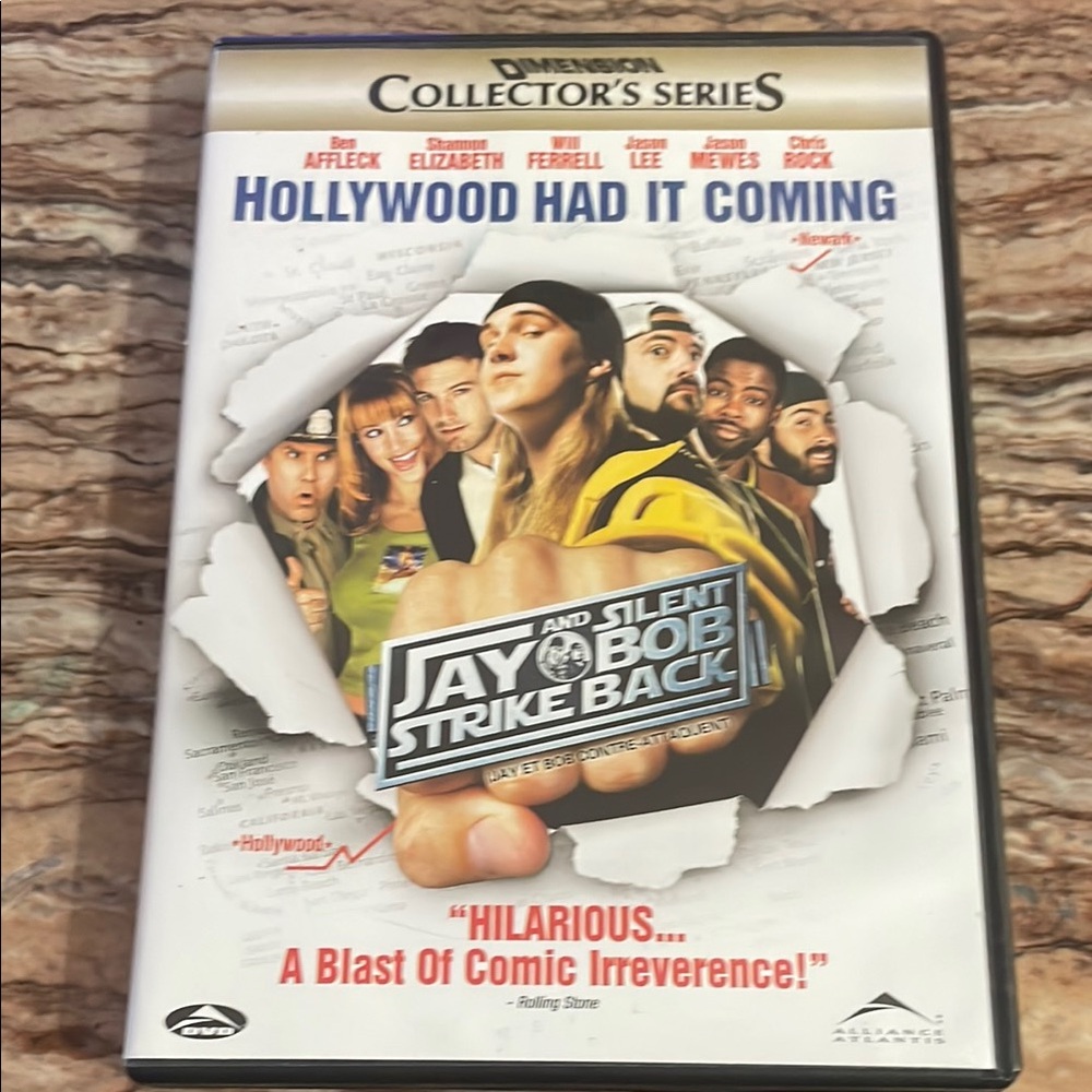 🩵5 for $25🩵 Jay and Silent Bob Strike Back DVD - Collector's Series